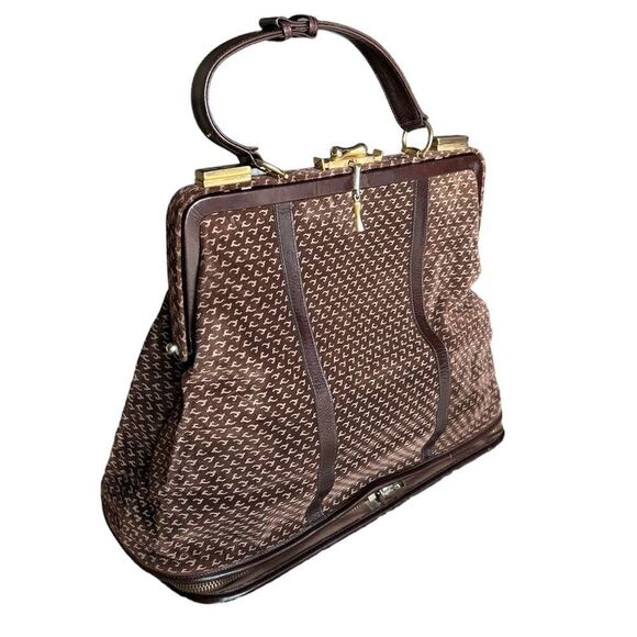 Lexiapel Vintage Tote Bag ERCOLE D’ORO OSCAR INTERNAZIONALE in Brown - Picture 5 of 14